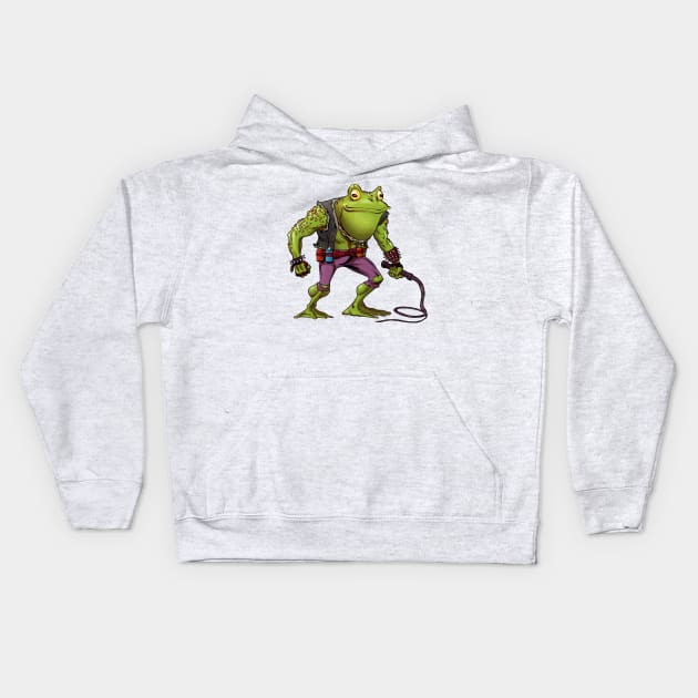 TMNT Punk Frog Kids Hoodie by markodjeska